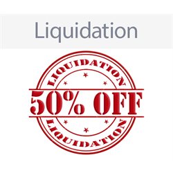 Liquidation 50% OFF