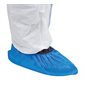 Disposable overshoes polyethylene blue pk / 100
