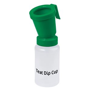 Teat dip cup Standard green