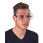 Safety goggles with direct ventilation