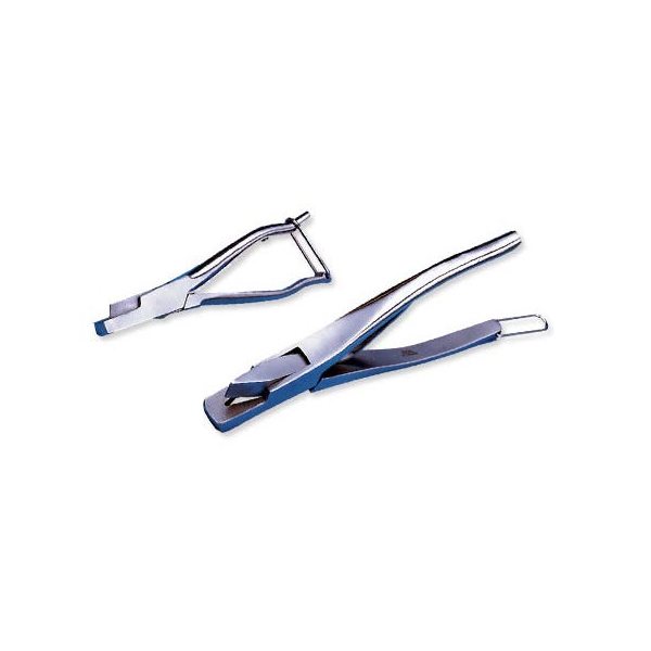 Ear notcher stainless V-type small