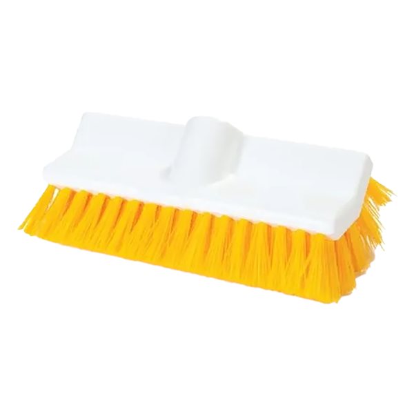HI / LO floor brush yellow 10'' - bristle 2''