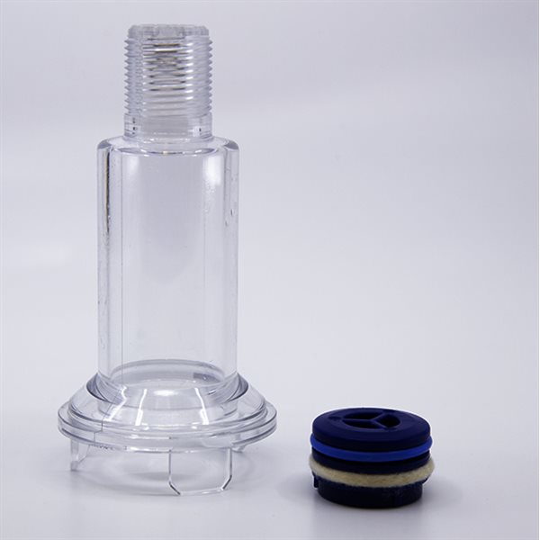 Replacement barrel with piston, O-ring and felt 30 ml