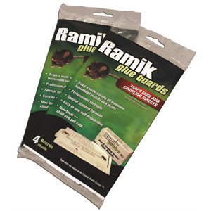 RAMIK Plaque collante pour souris et insectes emb / 4