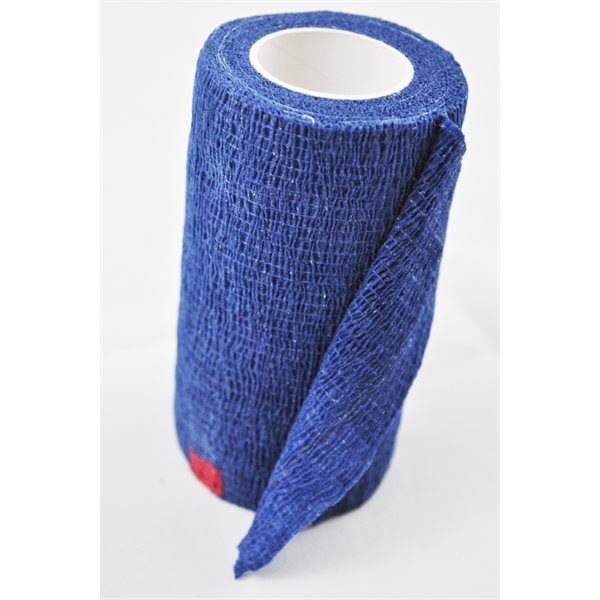 SyrFlex cohesive bandages 4'' blue box / 18