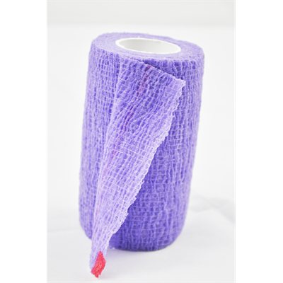 SyrFlex cohesive bandages 4'' purple box / 18