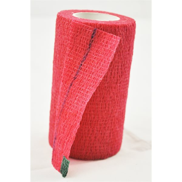 SyrFlex cohesive bandages 4'' red box / 18
