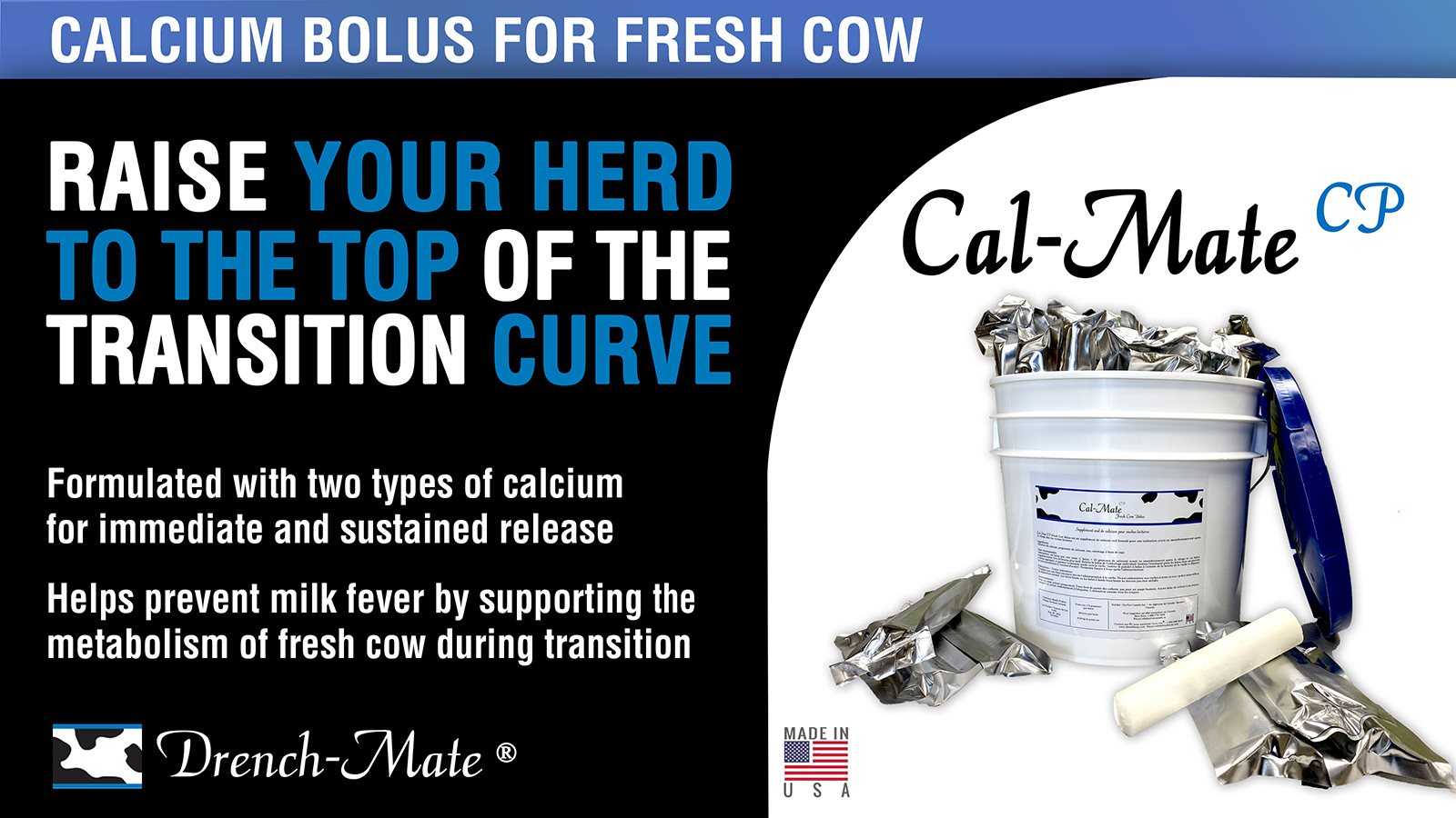 CAL-MATE CP  |  Calcium Bolus